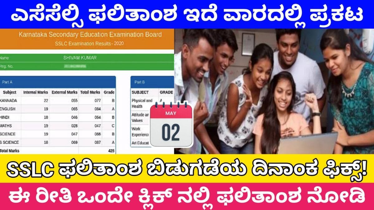 Karnataka SSLC Result 2025 Date And Time Live: ಎಸೆಸೆಲ್ಸಿ ಫಲಿತಾಂಶ ಇದೆ ವಾರದಲ್ಲಿ ಪ್ರಕಟ.?@karresults.nic.in ಈ ರೀತಿ ಒಂದೇ ಕ್ಲಿಕ್ ನಲ್ಲಿ ಫಲಿತಾಂಶ ನೋಡಿ FREE
